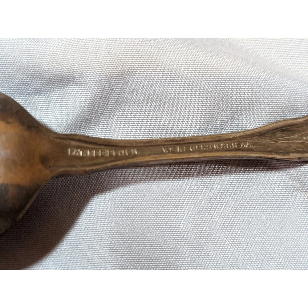 Michigan Souvenir Spoon William Rogers & Son